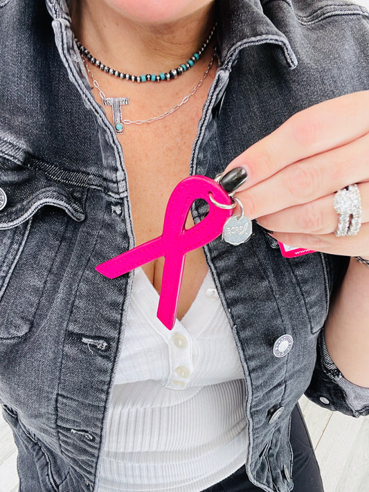 Breast Cancer Research Fund Charm & Keychain