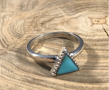 Triangle Sterling Silver Ring