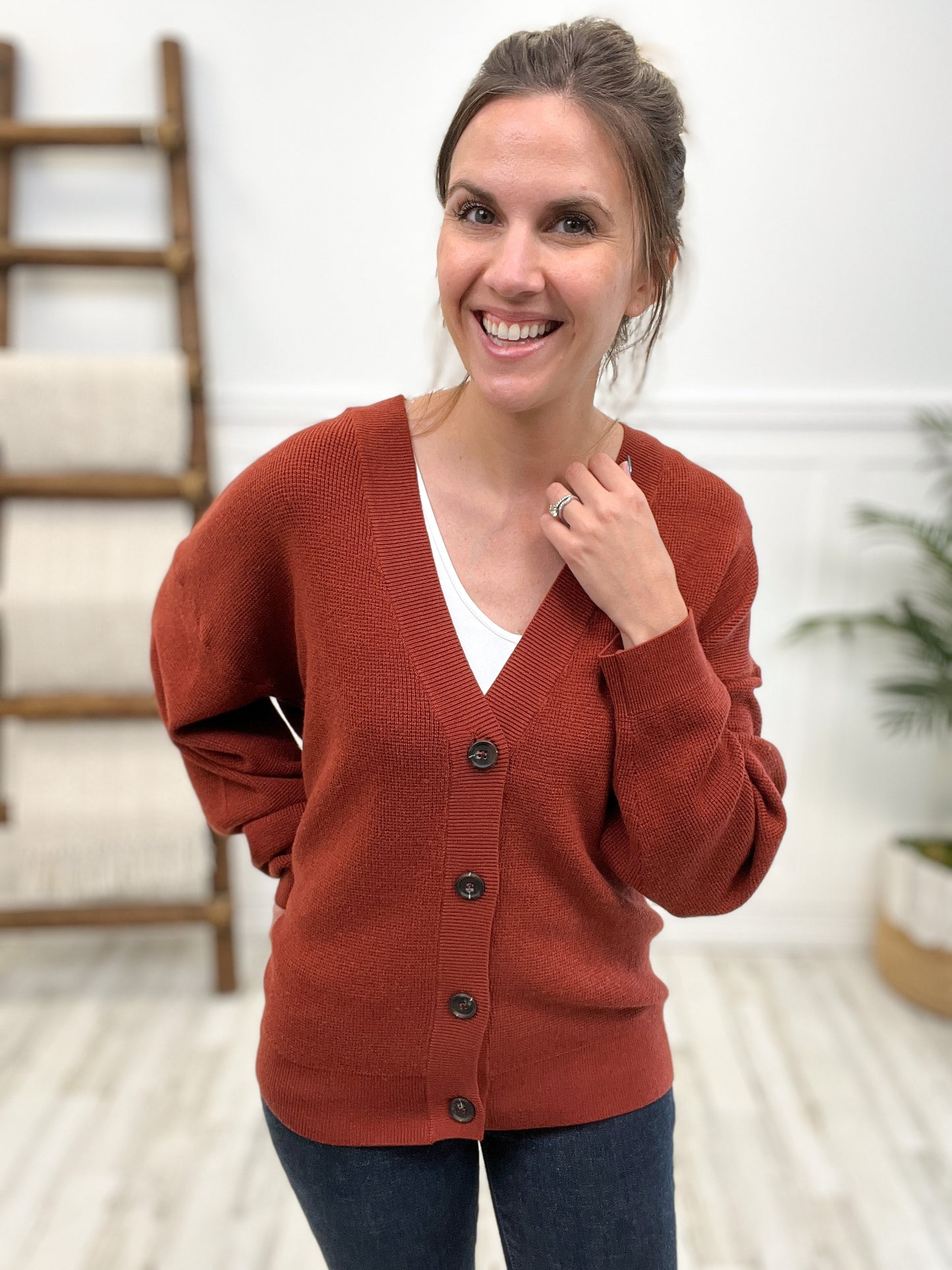 VISCOSE SWEATER CARDIGAN 3