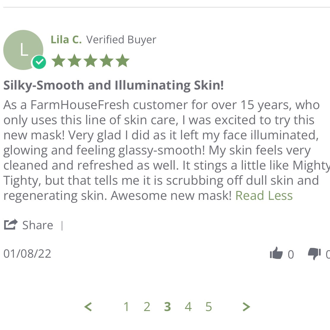 FarmHouse Fresh Berry Supreme Gleam Radiance Mask