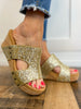 Corkys Oasis Glitter Wedge Sandal