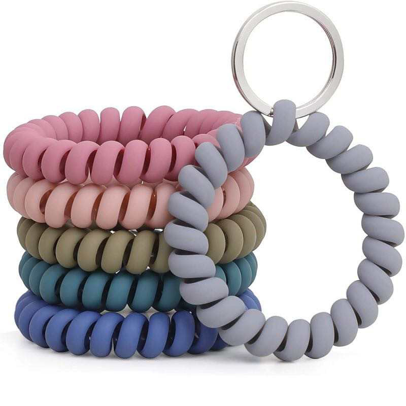 Stretch Coil Keychains