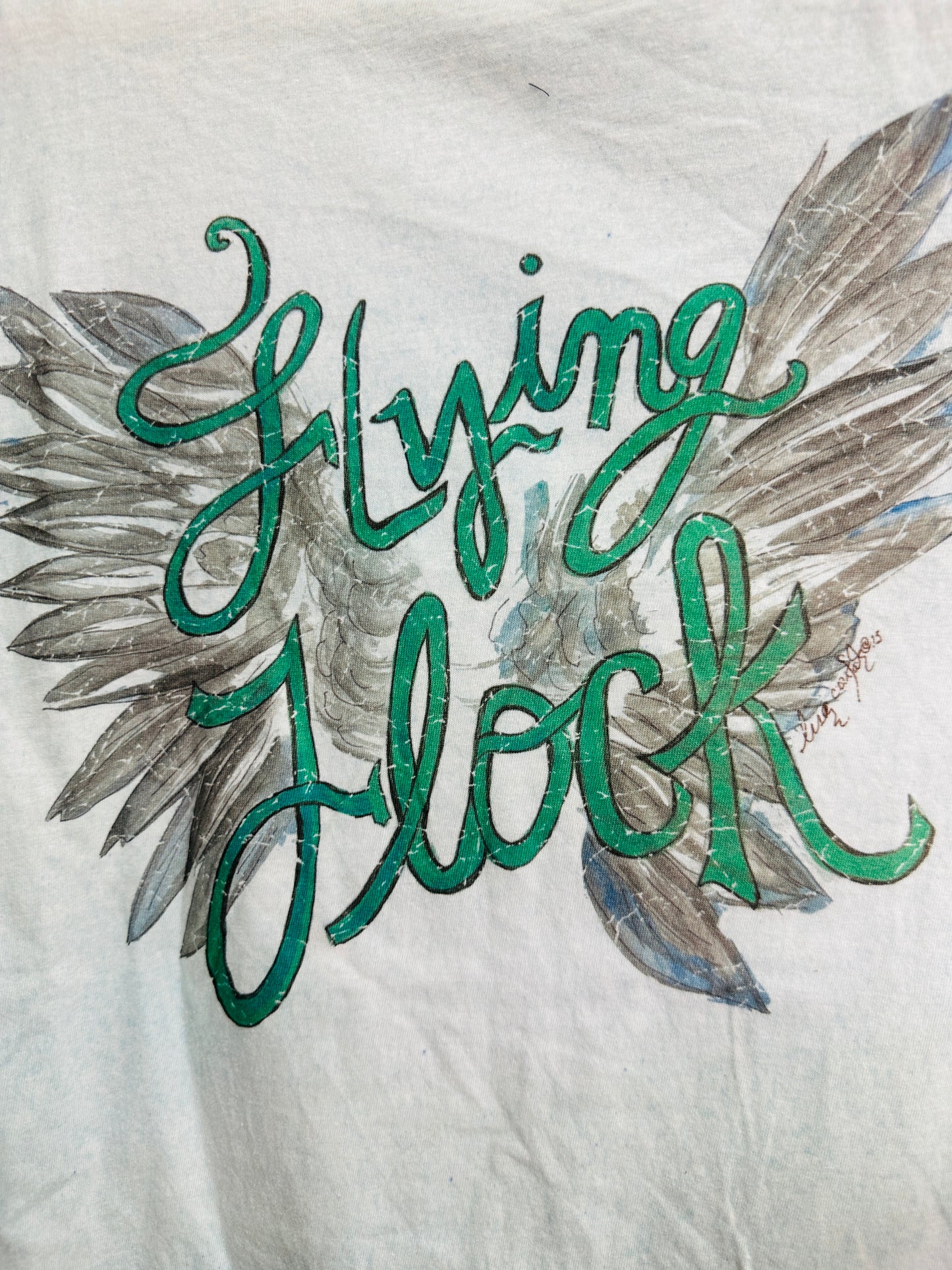 Flying Flock Graphic Tee