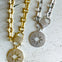 Sunburst Chunky Link Necklace