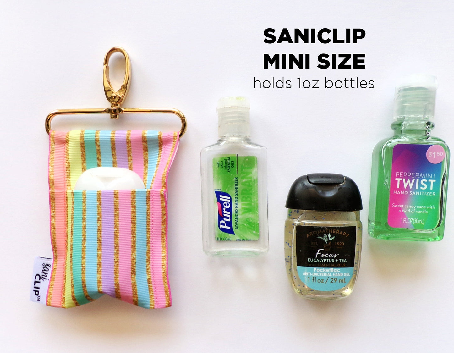 Healthcare Heroes SaniClip Hand Sanitizer Holder