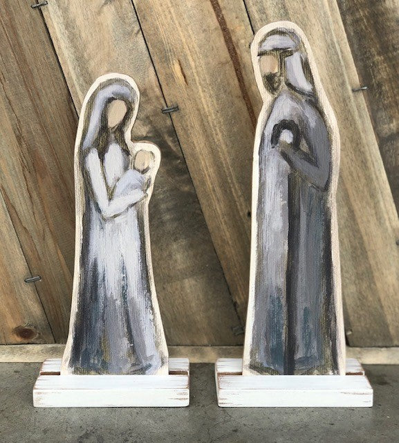 3.75x9.5" 2 Piece Holy Family ©Bess Farris